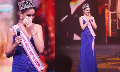 Femina Miss India: नंदिनी गुप्ता ने अंतिम यात्रा के दौरान आभार आंसू बहाए Femina Miss India: नंदिनी गुप्ता ने अंतिम यात्रा के दौरान आभार आंसू बहाए