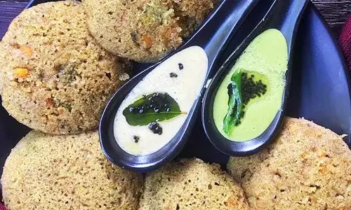 मल्टीग्रेन इडली: कई सामग्रियों के मिश्रण से बना डिश मल्टीग्रेन इडली: कई सामग्रियों के मिश्रण से बना डिश