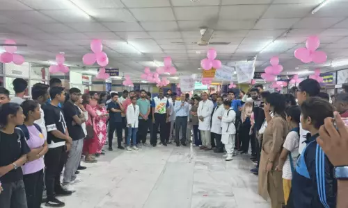 Meerut: कैंसर जागरूकता माह के लिए पिंक मैराथन दौड़ आयोजित की गई Meerut: कैंसर जागरूकता माह के लिए पिंक मैराथन दौड़ आयोजित की गई