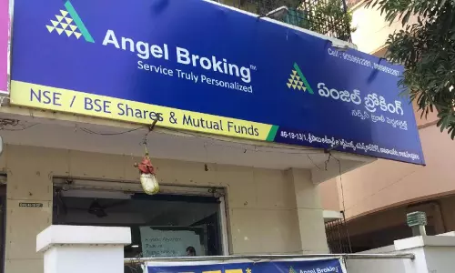 Angel Broking के शेयर में -3.42% की गिरावट