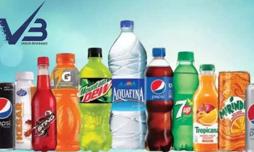 Varun Beverages के शेयर में -3.14% की गिरावट