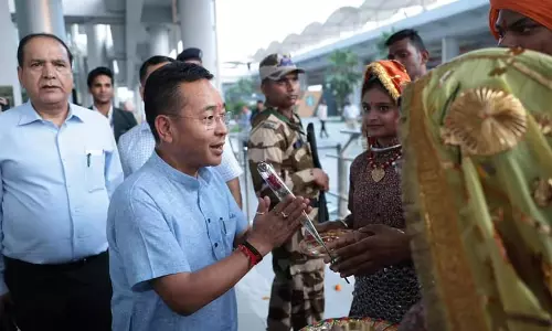 Sikkim के मुख्यमंत्री प्रेम सिंह तमांग ने चंडीगढ़ दौरे के दौरान Sikkim के मुख्यमंत्री प्रेम सिंह तमांग ने चंडीगढ़ दौरे के दौरान