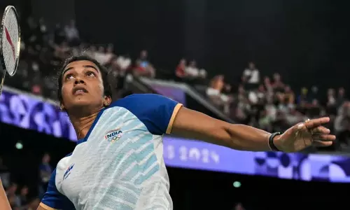 PV सिंधु हान यू को हराकर डेनमार्क ओपन के क्वार्टर फाइनल में पहुंचीं PV सिंधु हान यू को हराकर डेनमार्क ओपन के क्वार्टर फाइनल में पहुंचीं