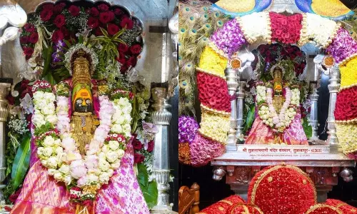 Kojagiri Purnima पर लाखों श्रद्धालु तुलजा भवानी के दर्शन करने पहुंचे