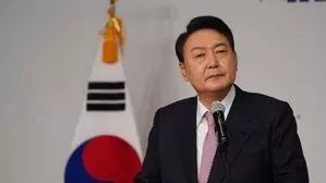 South Korean President की स्वीकृति रेटिंग गिरकर 22 प्रतिशत पर आ गई: सर्वेक्षण