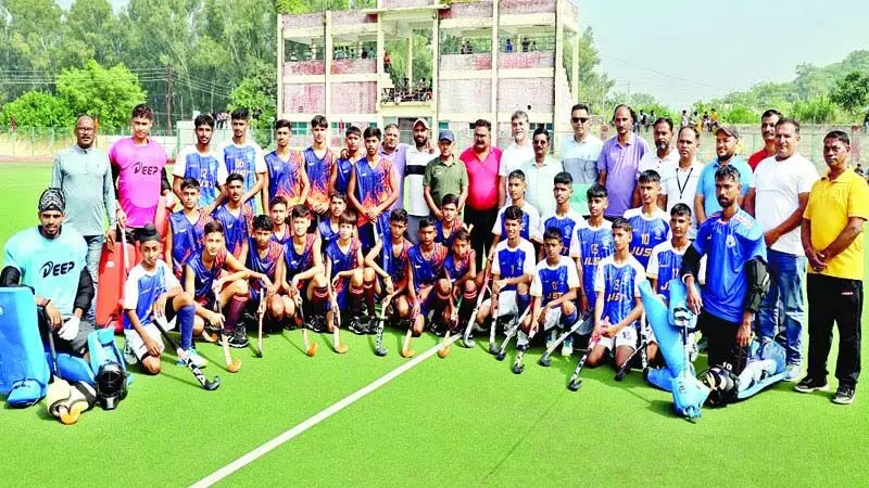 Hockey में ऊना ने कांगड़ा को हराकर जीता मैच