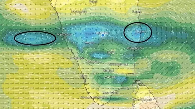 Kerala: फिर से निम्न रक्तचाप की संभावना, एक सप्ताह तक तूफान की चेतावनी