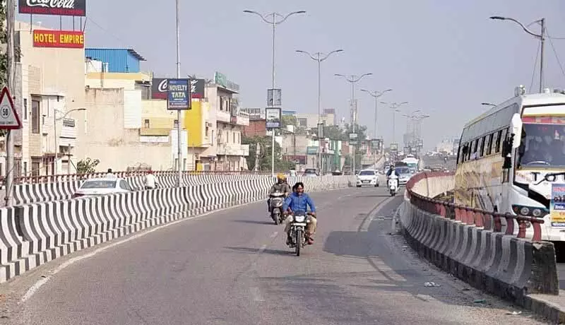 BRTS फ्लाईओवर यातायात के लिए फिर से खुला