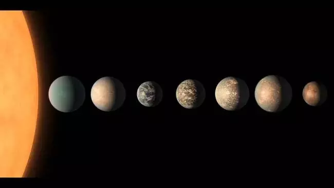 SETI ने नई रणनीति का परीक्षण किया, लेकिन TRAPPIST-1 ग्रह चुप रहे