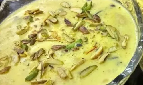 Karva Chauth के दिन बनाएं हैदराबाद की स्पेशल जाफरानी खीर