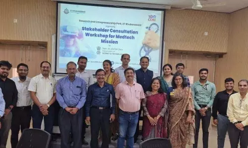 आईआईटी-भुवनेश्वर में मेडटेक मिशन के लिए कार्यशाला