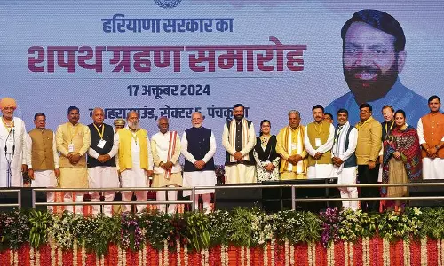 Haryana : नया मंत्रिमंडल ओबीसी को पांच, ब्राह्मण, दलित और जाट को दो-दो पद Haryana : नया मंत्रिमंडल ओबीसी को पांच, ब्राह्मण, दलित और जाट को दो-दो पद