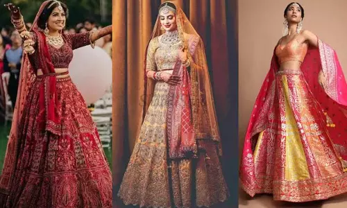 अपने भारी और पुराने ब्राइडल लहंगे को ऐसे दें नया लुक अपने भारी और पुराने ब्राइडल लहंगे को ऐसे दें नया लुक