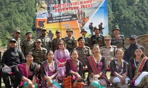 Arunachal के मंत्री ने सेना, एनसीसी कैडेटों की संयुक्त टीम द्वारा दो युद्धक्षेत्र ट्रेक को हरी झंडी दिखाई Arunachal के मंत्री ने सेना, एनसीसी कैडेटों की संयुक्त टीम द्वारा दो युद्धक्षेत्र ट्रेक को हरी झंडी दिखाई