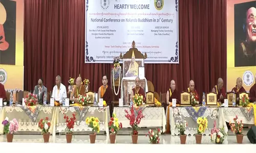 Karnataka: राष्ट्रीय सम्मेलन में आधुनिक समाज में नालंदा बौद्ध धर्म के महत्व पर प्रकाश डाला गया