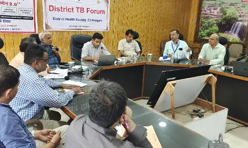 Chittorgarh: जिला स्वास्थ्य समिति की मासिक बैठक आयोजित
