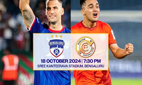 शीर्ष टीमें बेंगलुरू FC और पंजाब FC आईएसएल के रोमांचक मुकाबले के लिए तैयार