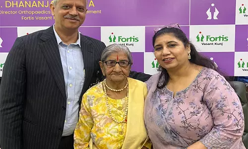 Delhi के निजी अस्पताल में हुआ 97 वर्षीय महिला का जटिल घुटना प्रत्यारोपण