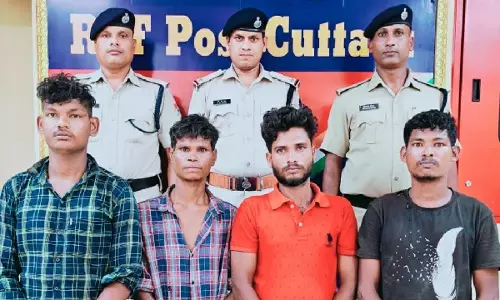 Cuttack में रेलवे की बहुमूल्य संपत्ति चोरी के आरोप में 4 बदमाश गिरफ्तार