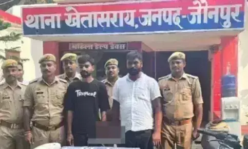 Jaunpur: पुलिस ने पेट्रोल पंप लूट की घटना का खुलासा किया