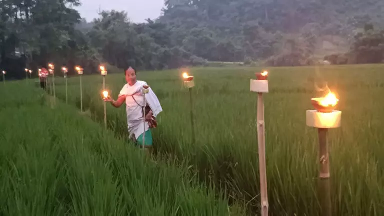 Assam : दिमा हसाओ में मनाया गया काति बिहू