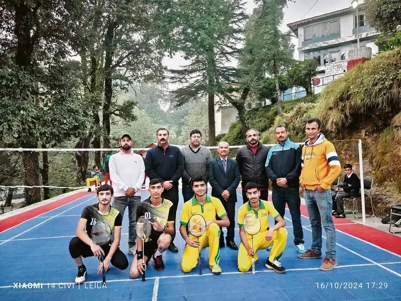 Dalhousie School ने बैडमिंटन टूर्नामेंट में शानदार प्रदर्शन किया