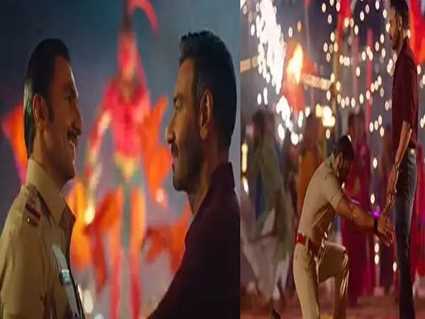 Singham Again: अजय-रणवीर का हनुमान चालीसा से प्रेरित दमदार गाना जय बजरंगबली अब रिलीज़