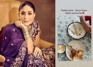 Kareena Kapoor ने अपने नाश्ते की एक आकर्षक झलक दिखाई