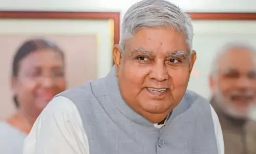 इतिहास में पहली बार भारत की आवाज सम्मान के साथ सुनी गई: VP Dhankar इतिहास में पहली बार भारत की आवाज सम्मान के साथ सुनी गई: VP Dhankar