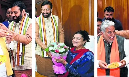 Haryana : सीएम सैनी, नए मंत्रियों ने कार्यभार संभाला, विकास, बुनियादी ढांचे, स्वच्छ शासन को बढ़ावा