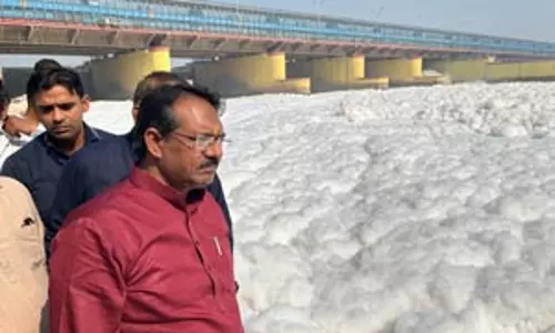 हर्ष मल्होत्रा ने यमुना का दौरा किया, प्रदूषण के लिए आतिशी सरकार को जिम्मेदार ठहराया