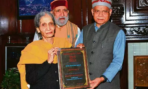 सामाजिक कार्यकर्ता Nirmal Thakur को मिला पहला सप्त सिंधु लाइफटाइम पुरस्कार सामाजिक कार्यकर्ता Nirmal Thakur को मिला पहला सप्त सिंधु लाइफटाइम पुरस्कार