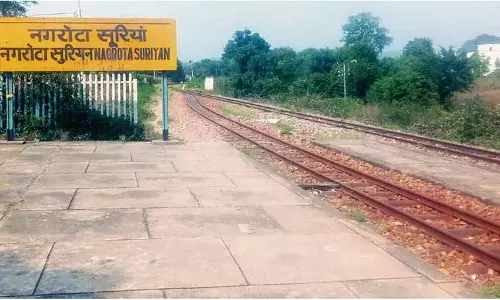 Himachal: ग्रामीणों ने की पूर्ण रेल सेवा की मांग, आंदोलन की धमकी