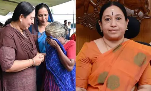 केरल: ADM Naveen Babu की मौत पर जांच दल ने कलेक्टर का बयान लिया केरल: ADM Naveen Babu की मौत पर जांच दल ने कलेक्टर का बयान लिया