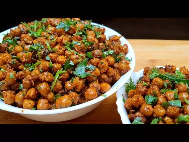 Spicy खट्टे चने की चाट रेसिपी