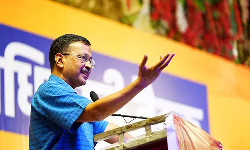 Kejriwal ने मैराथन आप बैठक की Kejriwal ने मैराथन आप बैठक की