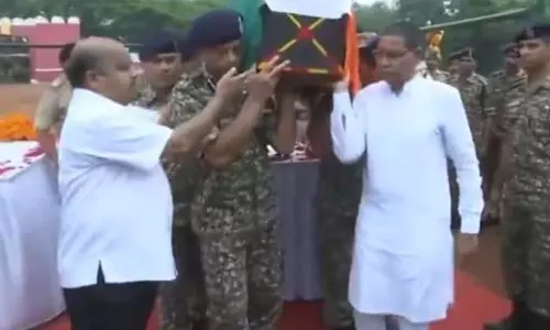 शहीद ITBP जवानों को माना में दी गई श्रद्धांजलि