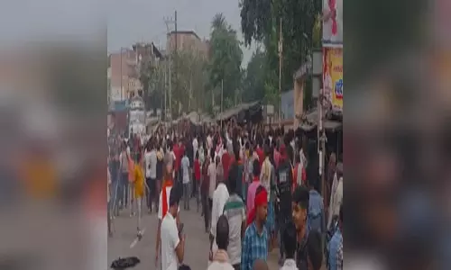 राम मंदिर में मूर्तियों को खंडित करने पर हंगामा, आरोपी गिरफ्तार