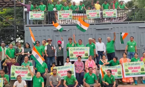 चौपाटी के नाम पर चौपट हो रहा बूढ़ा गार्डन, ग्रीन आर्मी ने किया विरोध