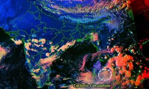 अंडमान सागर पर चक्रवाती परिसंचरण के कम दबाव में बदलने की संभावना: IMD