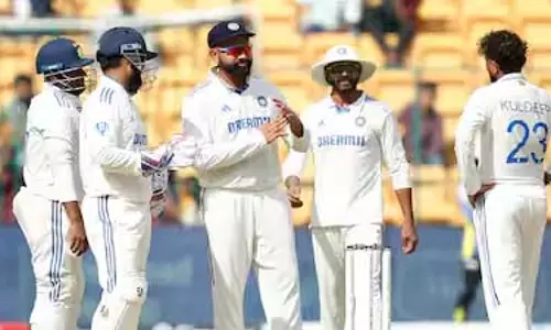 1st Test: क्या भारत पांचवें दिन न्यूजीलैंड के खिलाफ 107 रन का बचाव कर पाएगा? 1st Test: क्या भारत पांचवें दिन न्यूजीलैंड के खिलाफ 107 रन का बचाव कर पाएगा?