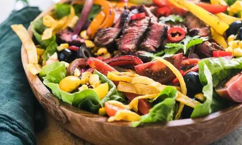 Fajita Steak सलाद रेसिपी