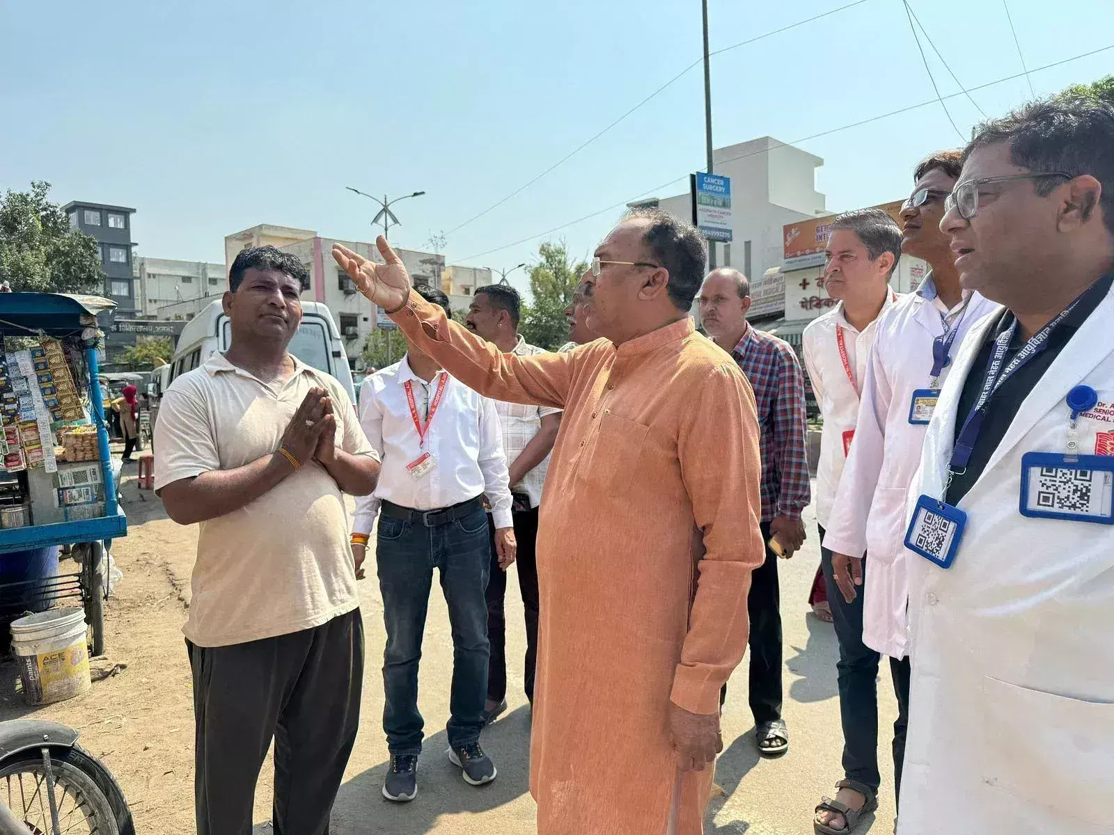Ajmer : देवनानी ने जेएलएन अस्पताल का निरीक्षण करते हुए अव्यवस्थाओं का  लिया जायजा