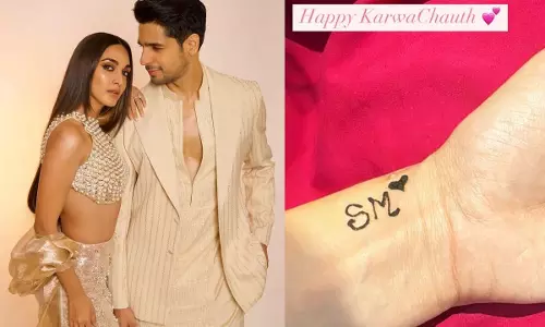 Kiara Advani: अपने करवा चौथ से पहले मेहंदी की झलक साझा