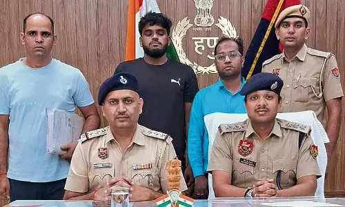 Haryana : 1.2 करोड़ रुपये की साइबर धोखाधड़ी के आरोप