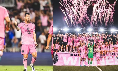 Lionel Messi को हैट्रिक पूरी करने में 11 मिनट लगे, सॉकर रिकॉर्ड तोड़ा Lionel Messi को हैट्रिक पूरी करने में 11 मिनट लगे, सॉकर रिकॉर्ड तोड़ा