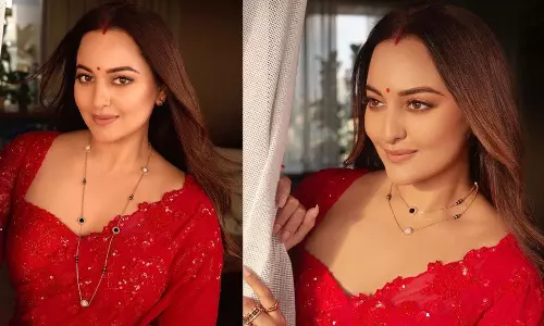 पहला करवा चौथ मनाते हुए Sonakshi Sinha ने पहना 13.6 लाख का मंगलसूत्र