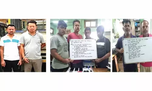 Nagaland : पुलिस ने अंतरराज्यीय वाहन छीनने वाले गिरोह का भंडाफोड़ किया