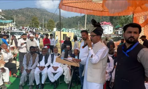 Jammu: थन्नामंडी के विधायक ने विकास और जन कल्याण का संकल्प लिया