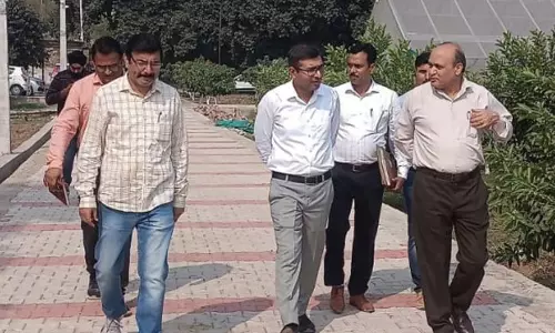 मिशन निदेशक HADP ने राजकीय फल पौध नर्सरी विजयपुर का दौरा किया
